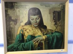 Print, Tretchikoff, 'Lady from the Orient', 58 x 69cm
