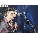 Alan Graham Dick, watercolour, signed, dated 1984, 'Cocteau twins', 27 x 40cm