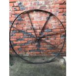 Metalwork wheel