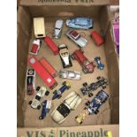 Various Die Cast and tin plate toys