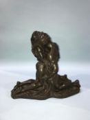 After R. Cameron, Limited edition, 2178 / 500, model of Entwined Lovers