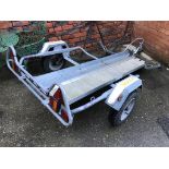 Motor bike trailer