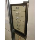 Two Bisley filing cabinets