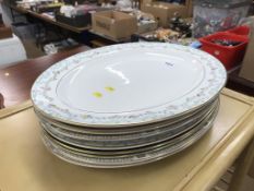 A quantity of meat plates