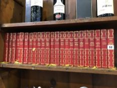 Twenty three volumes of Agatha Christie