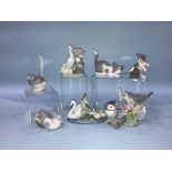 Eight various small Lladro animals