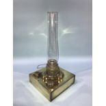 A paraffin lamp