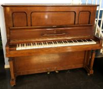 A mahogany cased Steinway and Sons upright 'Vertegrand' (Model K) piano, serial number 238725, circa