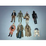 Eight unboxed Star Wars figures