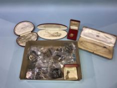 Various coins and crowns etc.