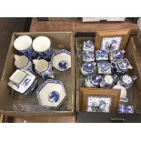 Two boxes of Ringtons china