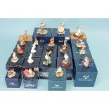 Twenty two Border Fine Arts Birds and Animals (22), 20 boxed, and two with packing boxes