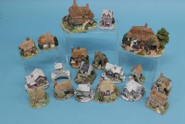 Lilliput Lane Cottages, 'Gertrudes Cottage', 'The Pottery', 'Kiln Cottage', 'Patterdale Cottage', '