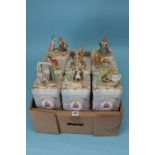 A collection of twenty Border Fine Arts 'The World of Beatrix Potter' figures (20), with ten boxes