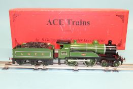 A boxed Ace Trains '0' gauge LNER 4-4-0, number 2006, locomotive and tender (Celebration Class)