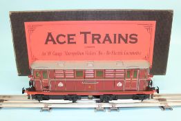 A boxed Ace Trains '0' gauge 'Metropolitan Vickers', number 8, 'Sherlock Holmes' metropolitan red