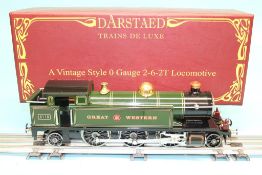 A boxed Darstaed '0' gauge Great Western 2-6-2T, number 8118, locomotive