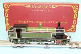 A boxed Darstaed '0' gauge LSWR 2-6-2T, number 516, locomotive