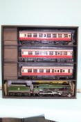 A boxed Bassett Lowke '0' gauge 'Black Watch' 4-6-0, with 'Thames - Clyde Express' set