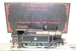 A boxed Darstaed '0' gauge British Railways 0-6-0T (lined early), number 47295, locomotive