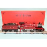 A boxed Ace Trains '0' gauge LMS 4-4-0 maroon, numbered 2006, (Celebration Class) locomotive and