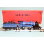A boxed Ace Trains '0' gauge British Railways 4-4-0, British Railways blue, number 2006,
