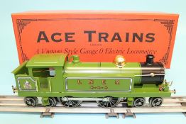 A boxed Ace Trains '0' gauge LNER 4-4-4 locomotive