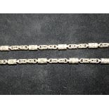 Silver Byzantine necklace
