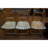 3 Matching child's chairs