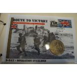Album of first day cover root to victory - 7 crown