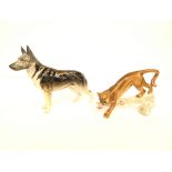 Beswick champion Brittas Alsatian together with a