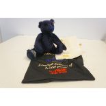 Steiff limited edition Belfry bear with coa & bag