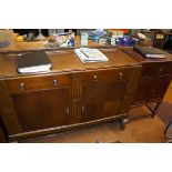 Vintage sideboard together with a music cabinet