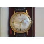 Gents 9ct Gold wristwatch James Dean