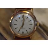 Gents ONSA vintage gold plated wristwatch