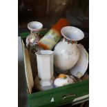 Large box of ceramics