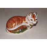 Royal crown derby Leicestershire fox (1500 made) g