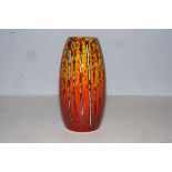 Anita Harris brimstone vase signed in gold