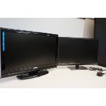 2x Portable TV's - no remotes