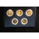 Gold plated statehood quarter dollars boxed with c