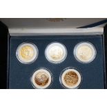 Gold plated statehood quarter dollars boxed with c