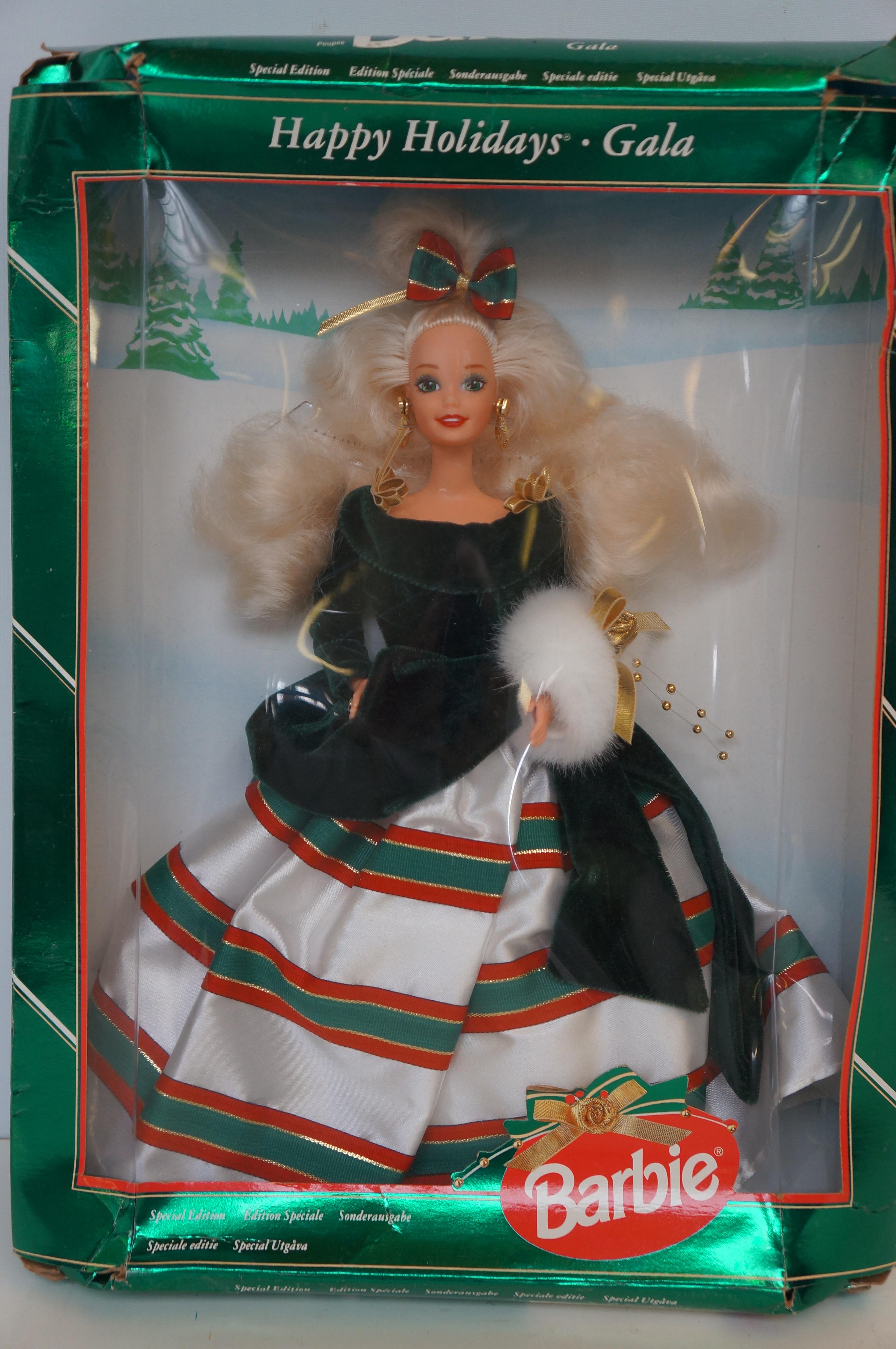 Barbie happy holidays gala special edition