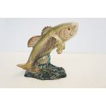 Beswick black bass fish No 1485