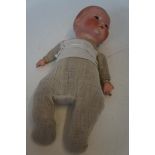 Armand Marseille baby doll with rag body length 15