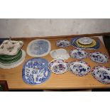 Collection of early Spode & others