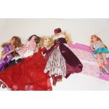 Collection of 5 Mattel dolls