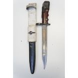 Military bayonet & scabbard