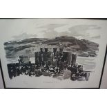 Sir Kyffin Williams signed limited edition print 483/500