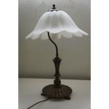 Very good quality table lamp Height 57 cm
