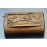 Georgina A/F wooden snuff box